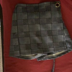 Plaid skort